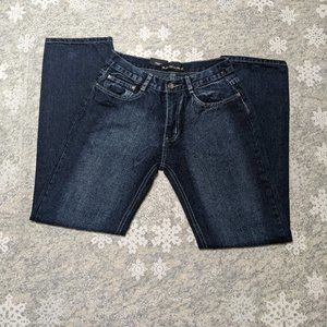 2/20*NWT - Kaalu Denim Jeans Dark Wash Two-Tone Back Pockets - size 16